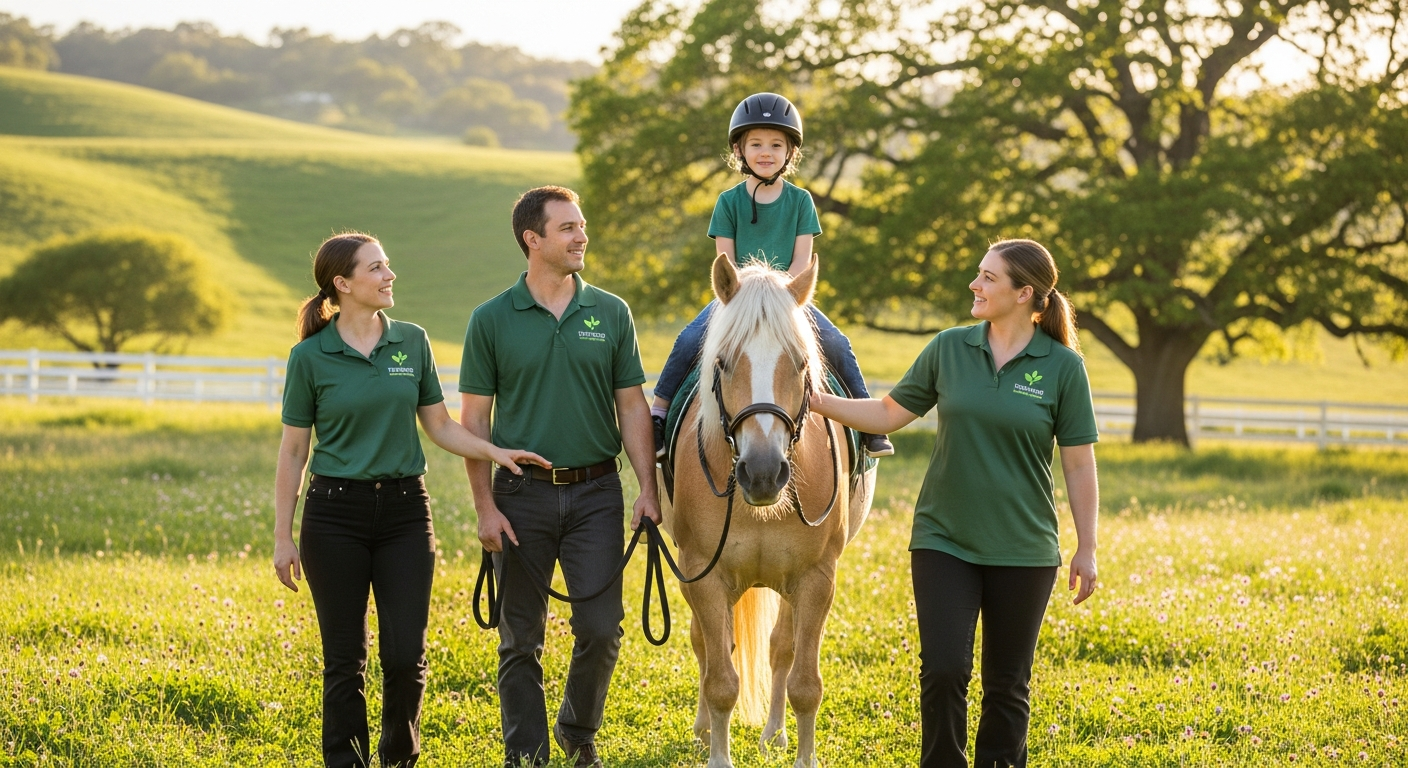Hippotherapy at SenseAbilities