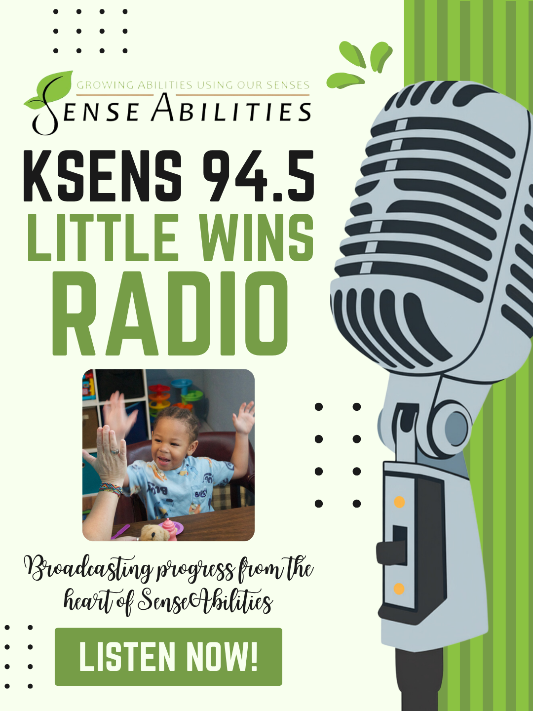 KSENS 94.5 Little Wins Radio